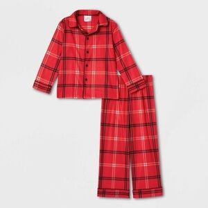 Wondershop Red Plaid Woman’s Pajama Set